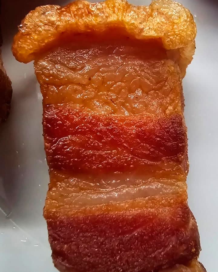 Bocadillo de torreznos en A Guarda